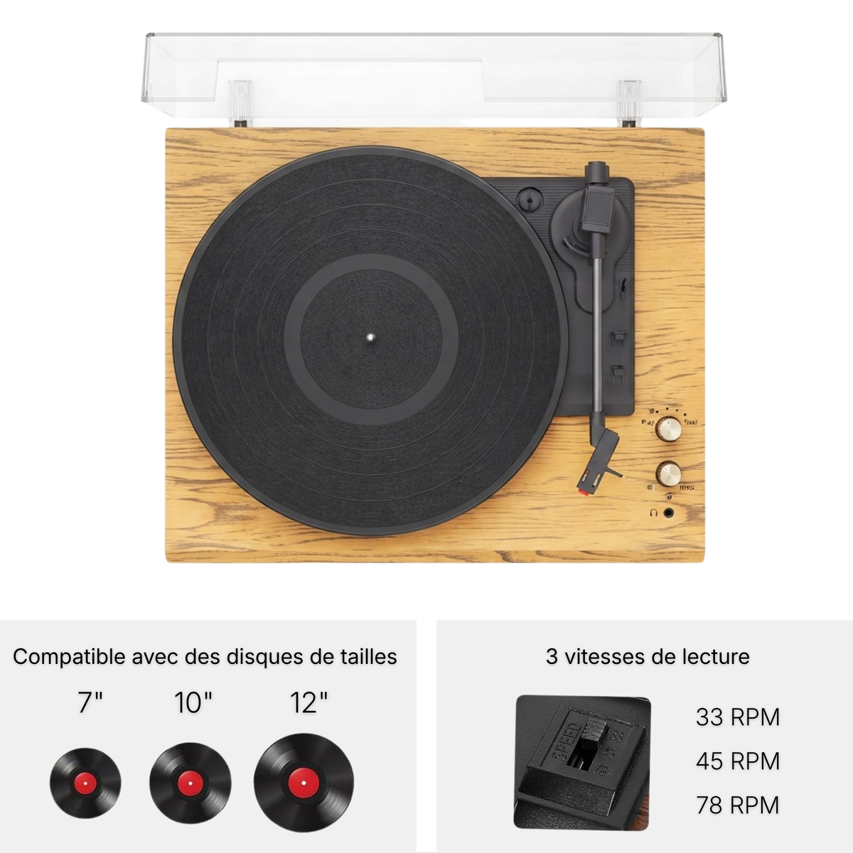 Platine Vinyle Onyx
