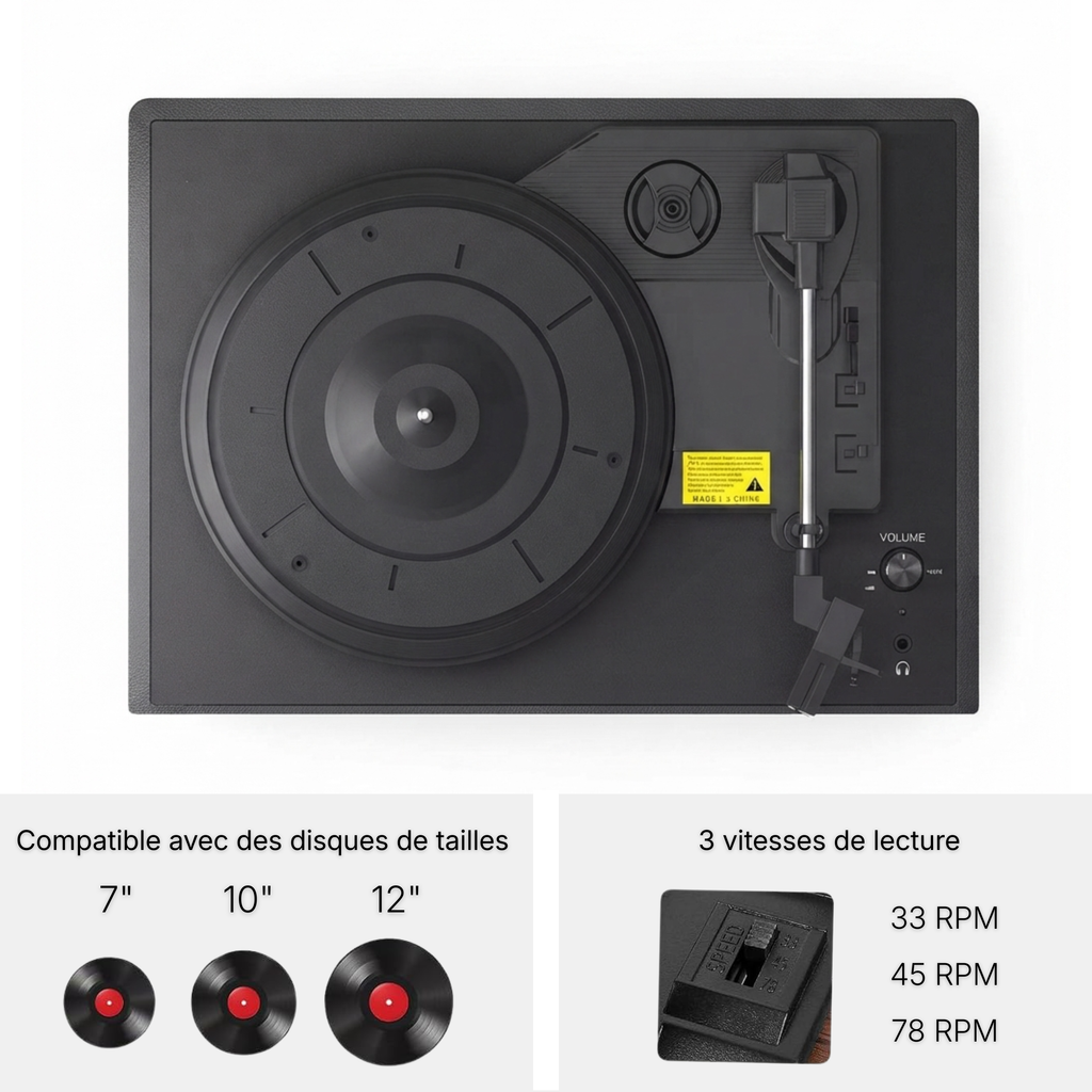 Platine Vinyle Bora